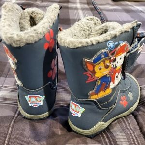 Paw patrol toddler boots